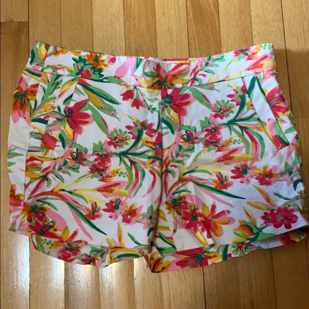 J.Crew floral shorts size 8